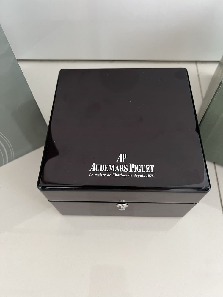 Oryginalne pudełko Audemars Piguet – AP WOOD BOX – komplet!