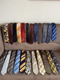 24 krawaty , jedwab w bardzo dobrym stanie