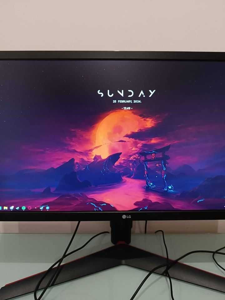 Monitor Gaming LG FullHD 144hz 1ms com FreeSync