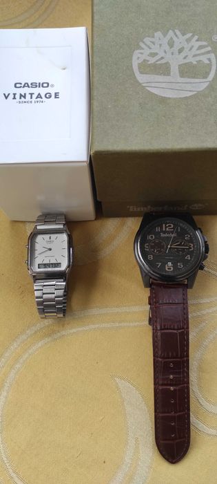 Conjunto relógios Casio/ Timberland