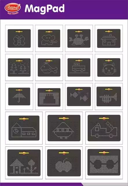 Магнітна дошка планшет для малювання магпад MagPad 380 кульок