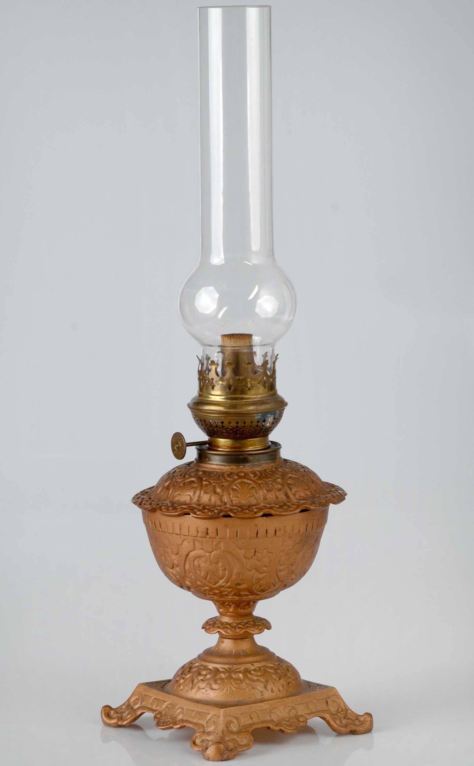 Lampa naftowa przedwojenna metalowa sprawna TANIO