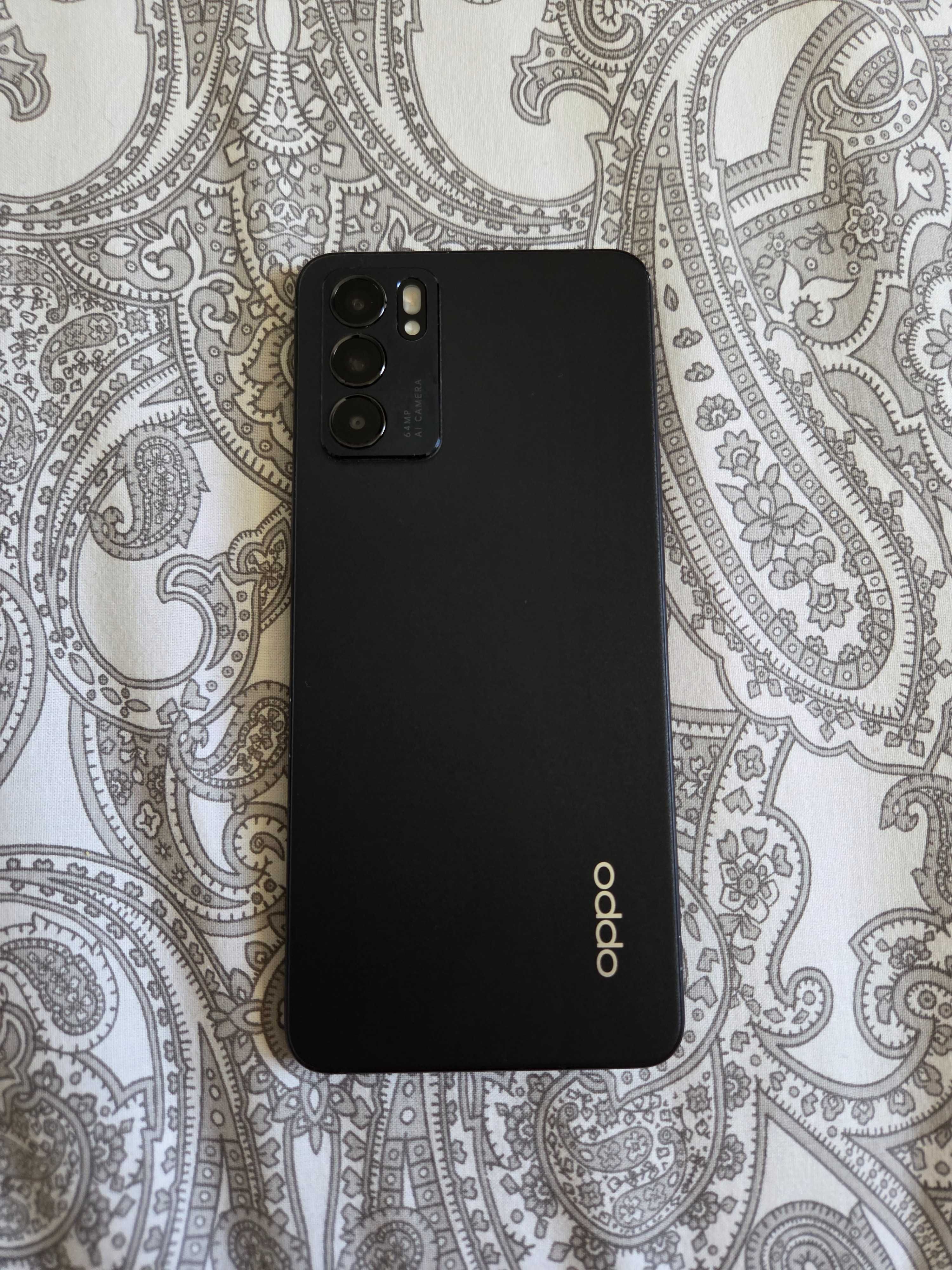 OPPO Reno6 5G Preto 128 GB em bom estado.