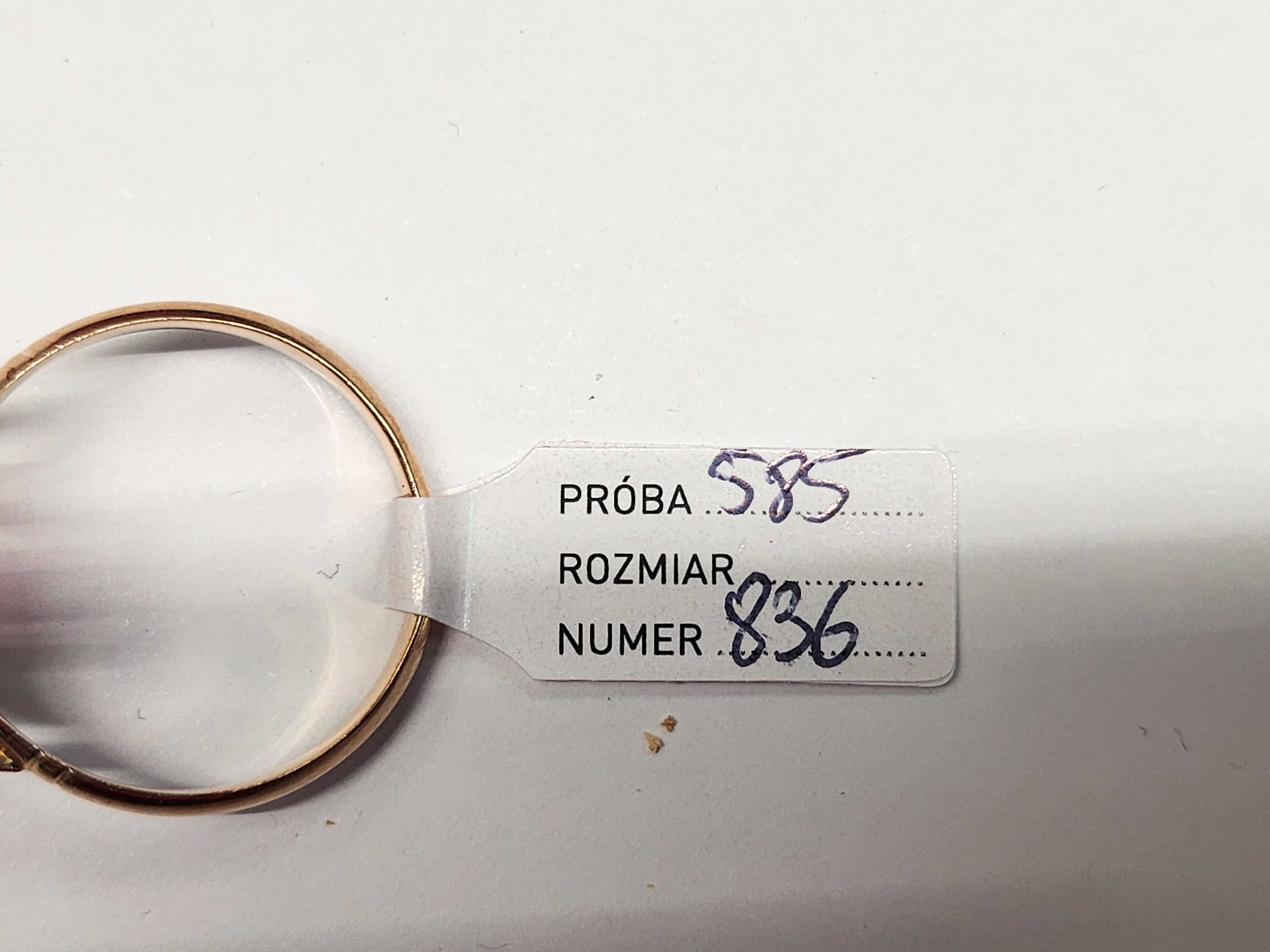 PIĘKNY ZŁOTY PIERŚCIONEK P.585 W. 5,46G Best Mobile Lombard