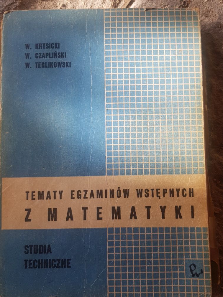 Książka matematyka