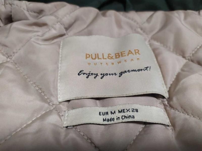 Почти новая* парка pull&bear с капюшоном s/m