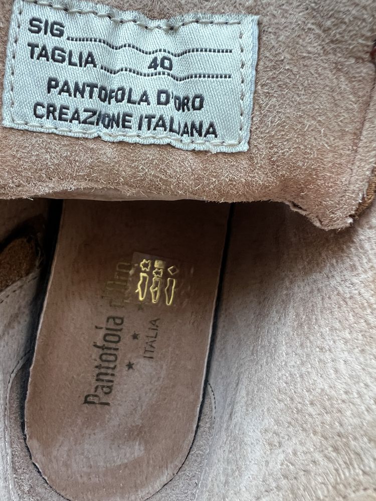 Італійські високі кросівки,кеди,черевики pantofola d’oro