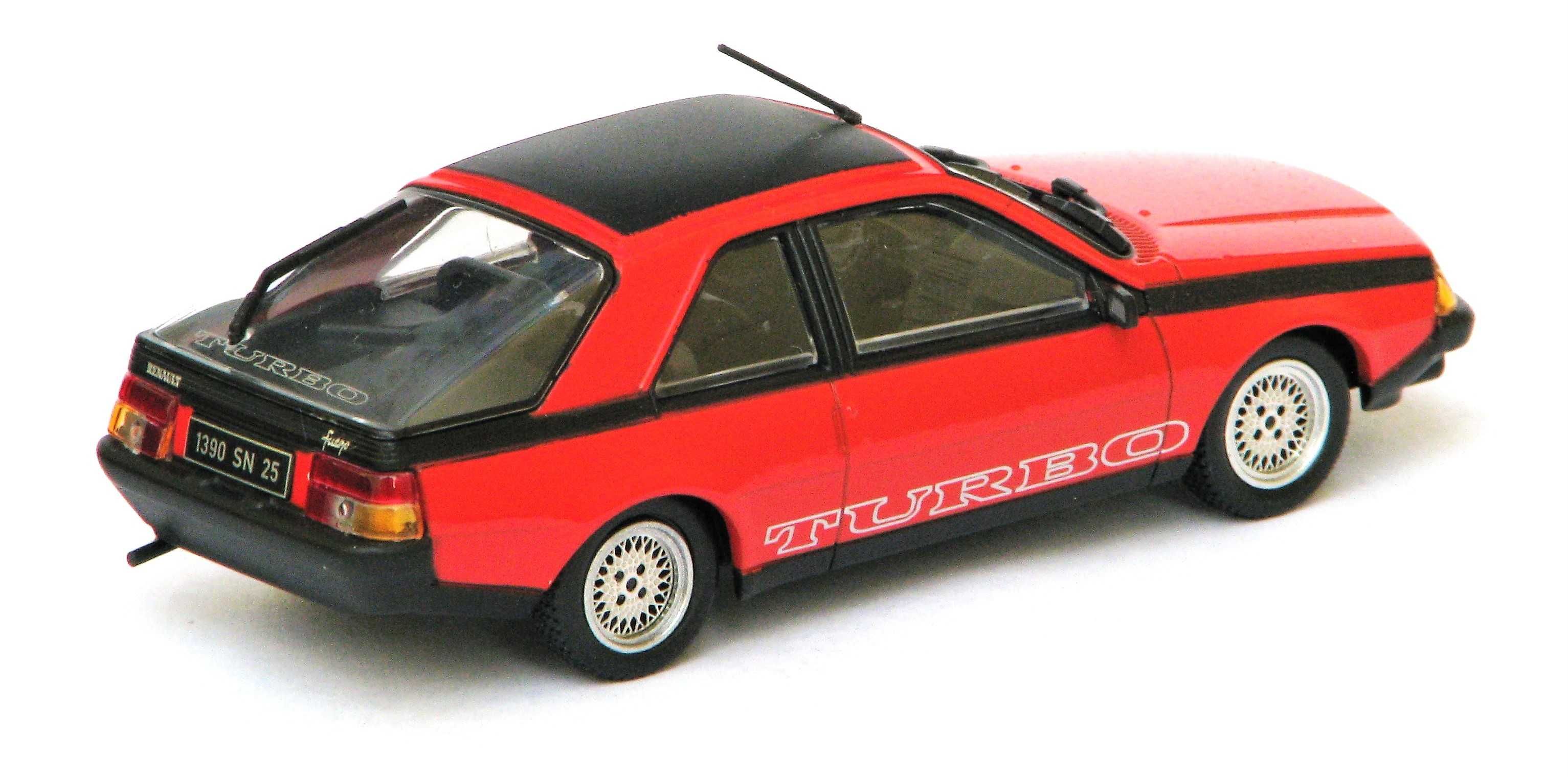 Renault Fuego Turbo 1983 Universal Hobbies 1/43 c/Caixa e fascículo