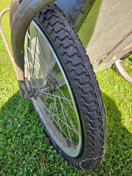 Wózek ogrodowy wózek transportowy przyczepka do roweru motoroweru