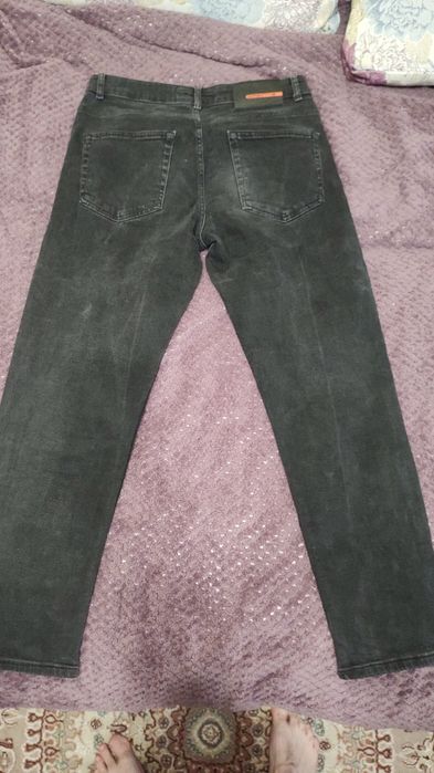 Джинси мом сірі 32 розмір