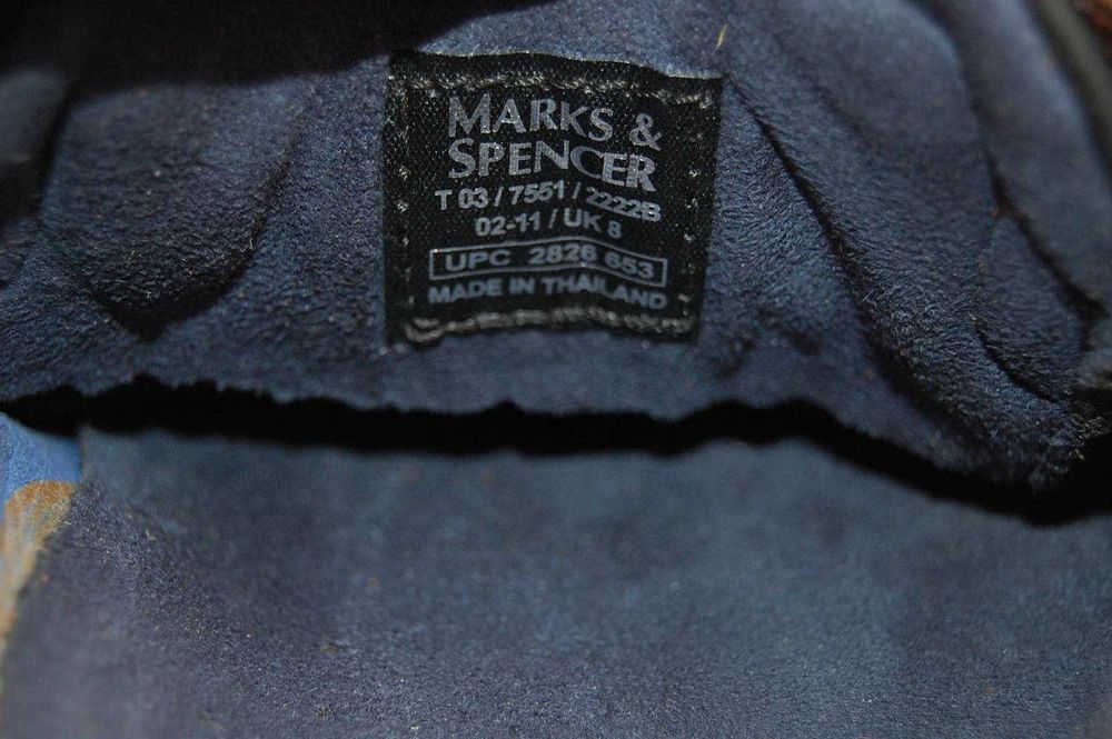 Мокасины топсайдеры MARKS & SPENCER SHOELITE р.41-42 original THAILAND