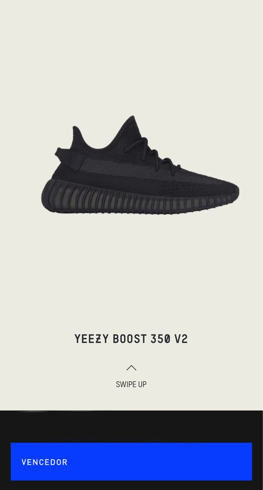 Yeezy Boost 350 V2 Onyx 43 1/3