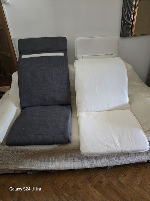 Almofadas para cadeirao ( Cadeira) Ikea usadas como nova.