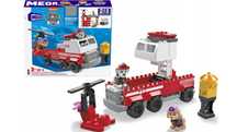 Klocki Psi Patrol Mega Bloks Wóz Strażacki 2w1 hit pasują do lego