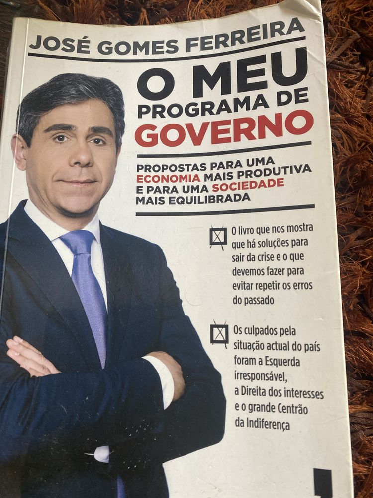 O meu programa de governo