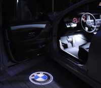Luz cortesia portas com logo BMW