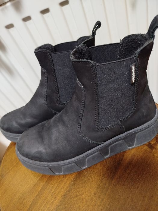 Чобітки жіночі шкіряні на осінь, р.37