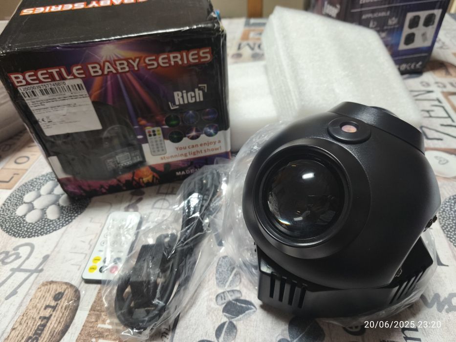 2 Robot laser RGB com comando
