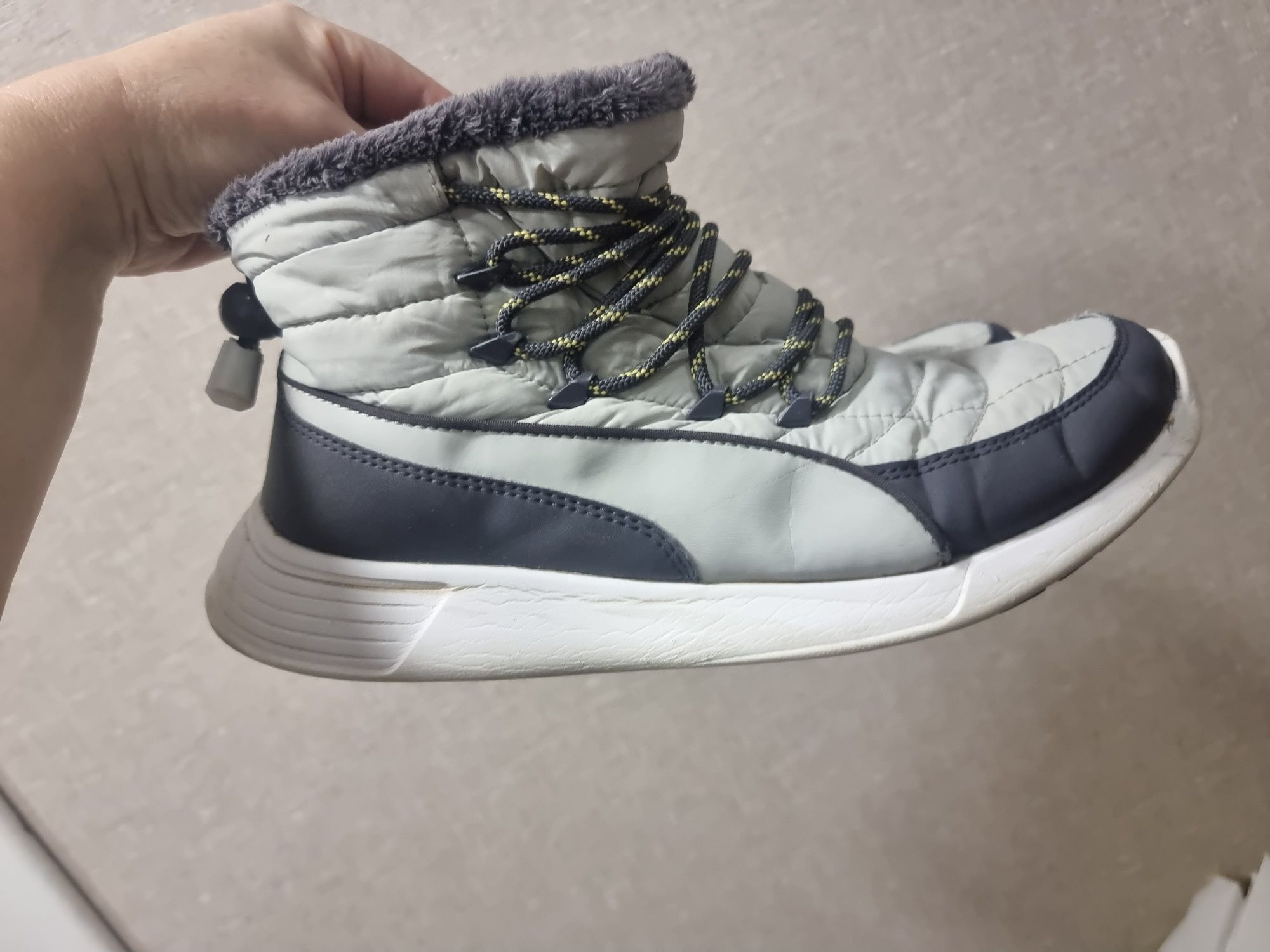 Сапожки Kappa Puma оригінал, Кросівки шкіра Louis Vuitton чорні