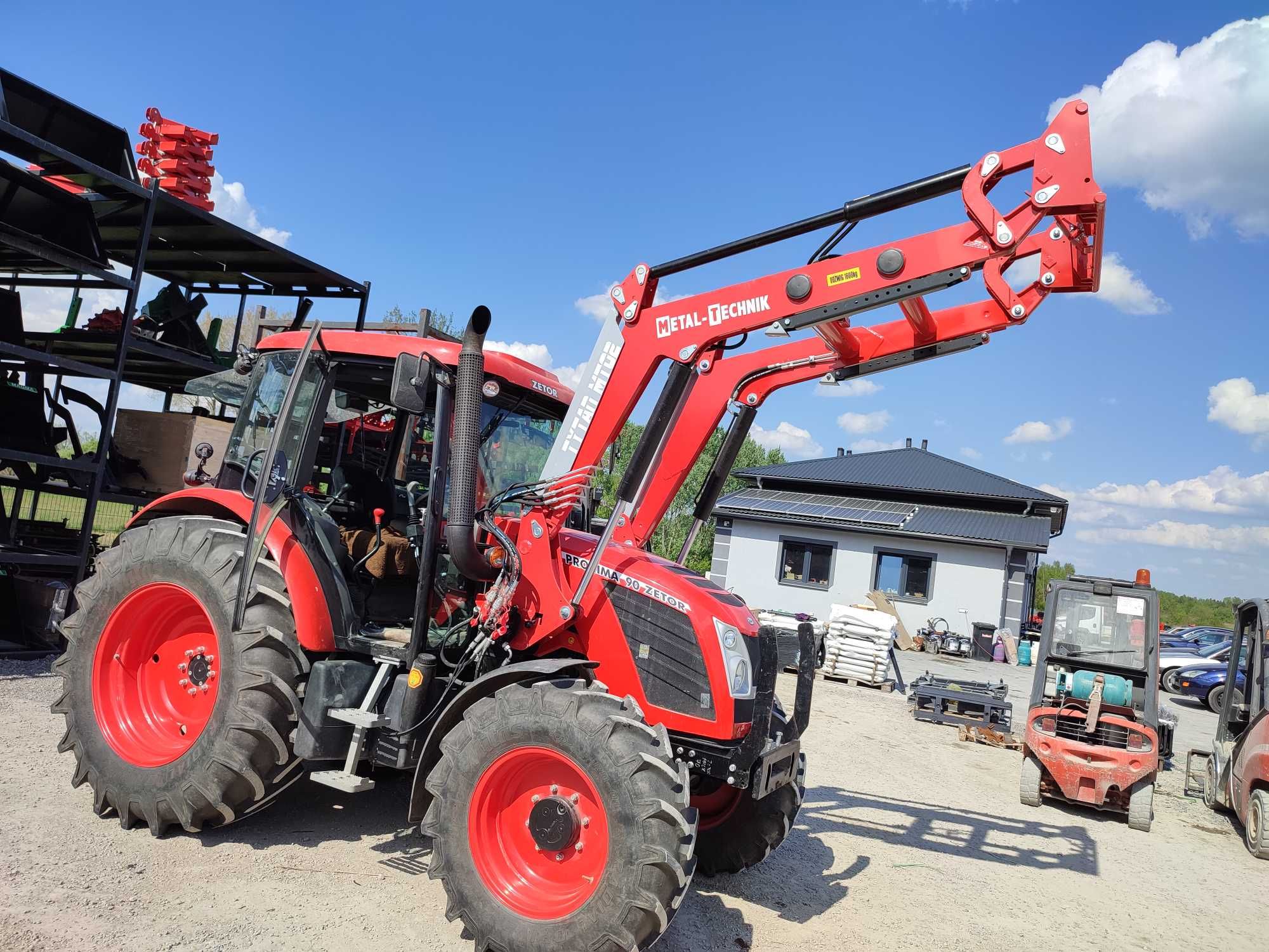 Ładowacz czołowy TUR Montaż Nowe Gw. Zetor New Holland Case i inne