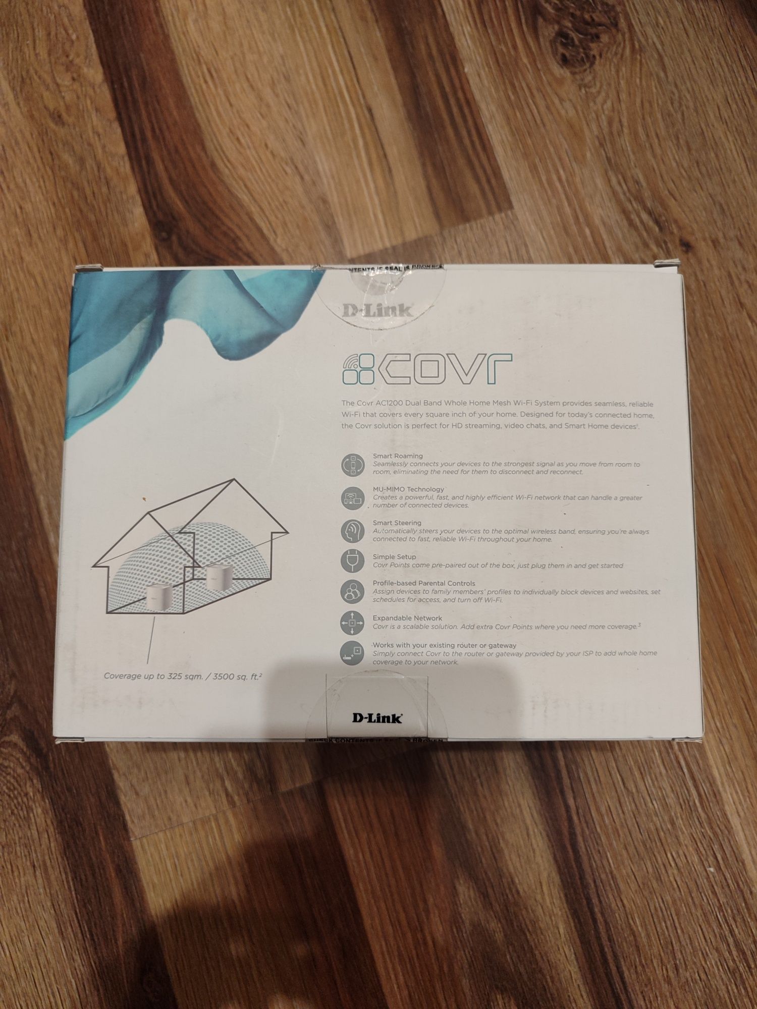 Nowy router D-Link WiFi COVR-1102 AC1200
