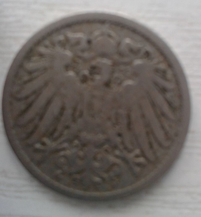 moneta 10 pfennig 1898