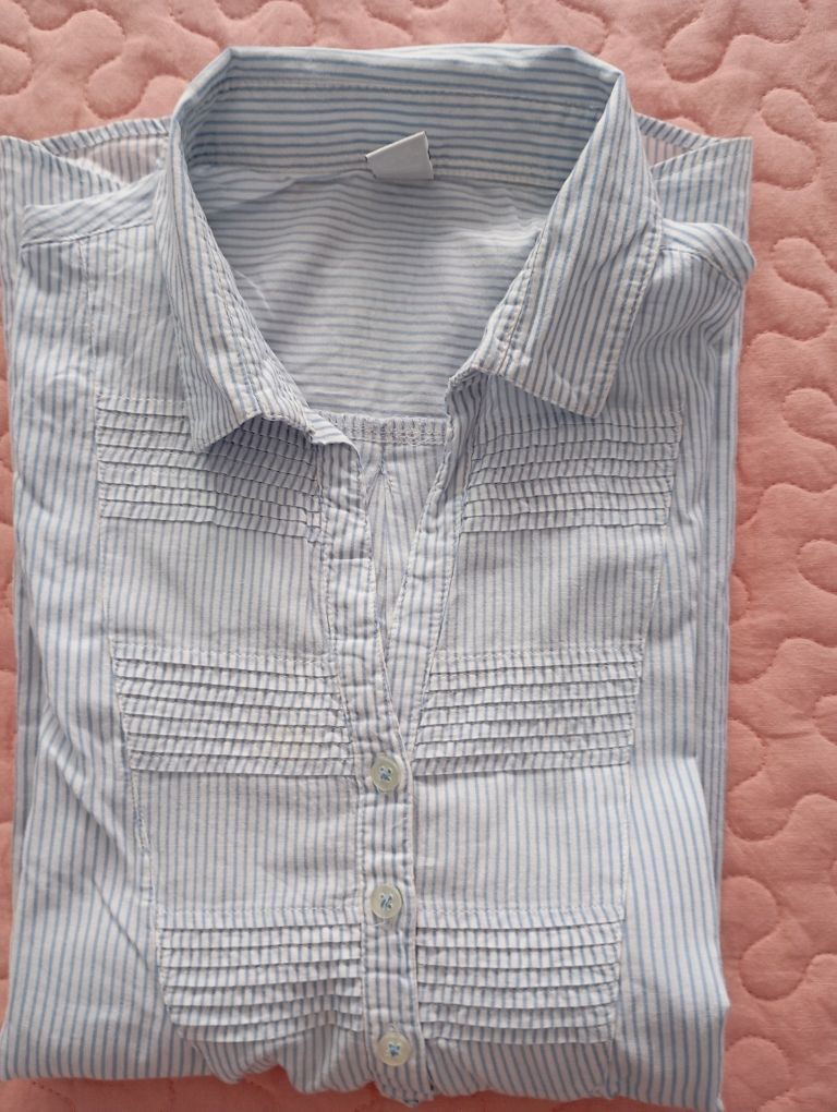 Blusa às risquinhas Zara