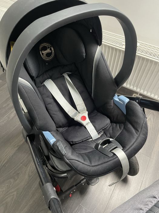 Wózek Columbia 3 w 1 + fotelik Cybex Aton 5 z adapterami