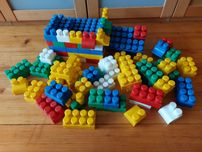 Klocki dla dzieci plastikowe duże 116 elementów
