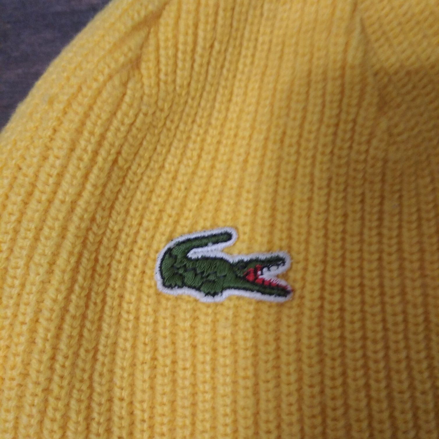 Шапка біні вінтаж Lacoste