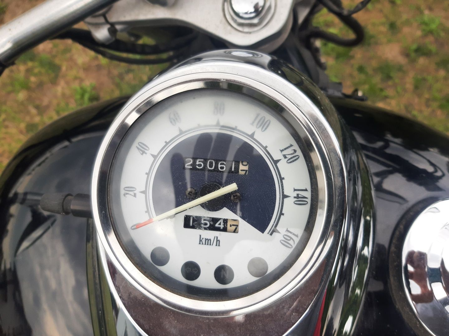Motocykl motor bobber yamaha drag star 125cm