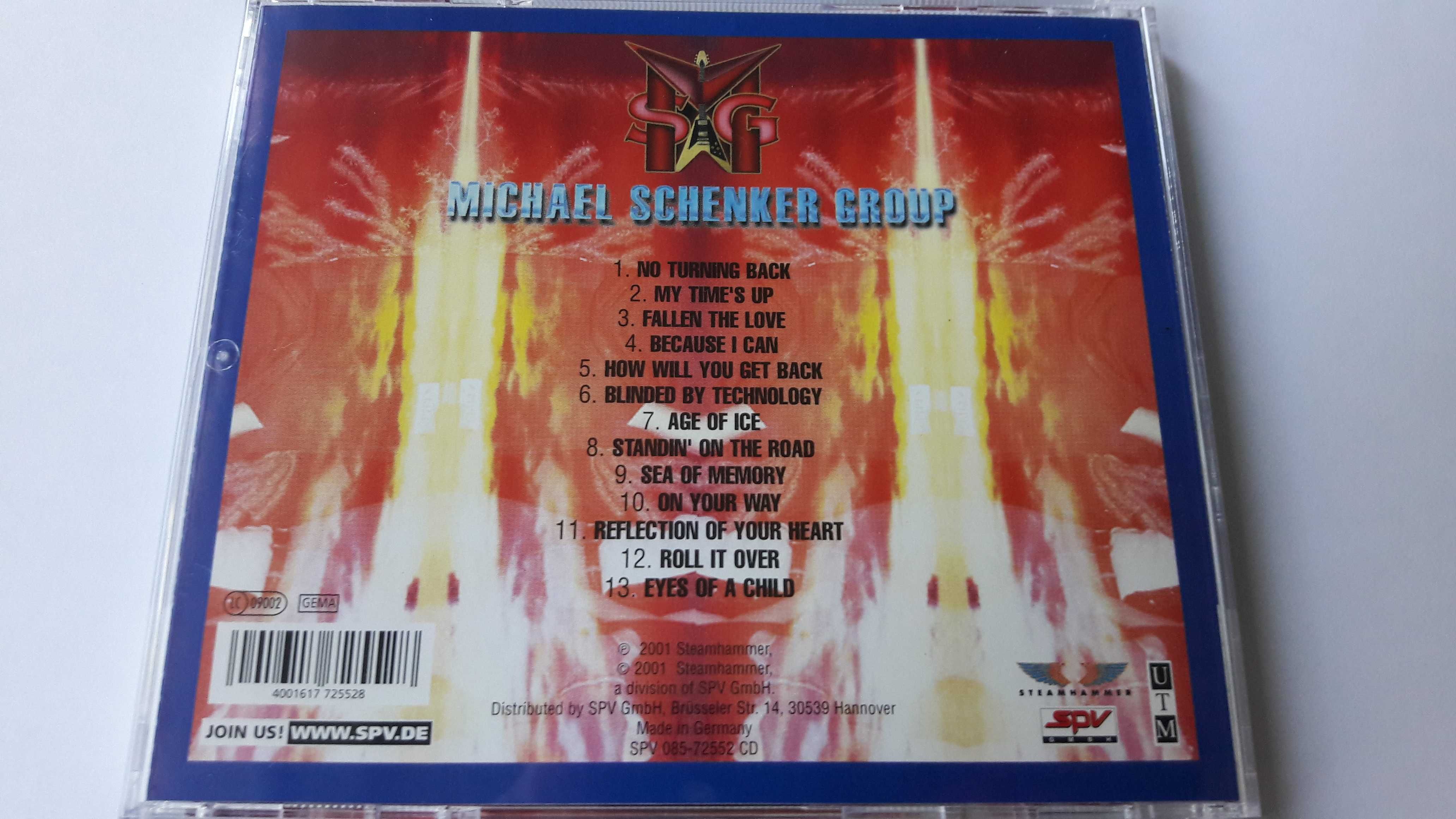 Фирменный диск Michael Schenker Group "Be Aware Of Scorpions" 2001