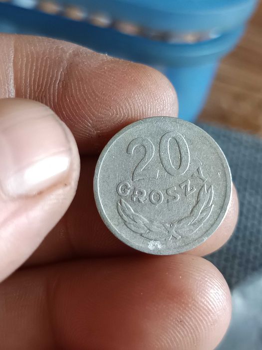 Sprzedam monetę 20 groszy 1967 rok skrętka