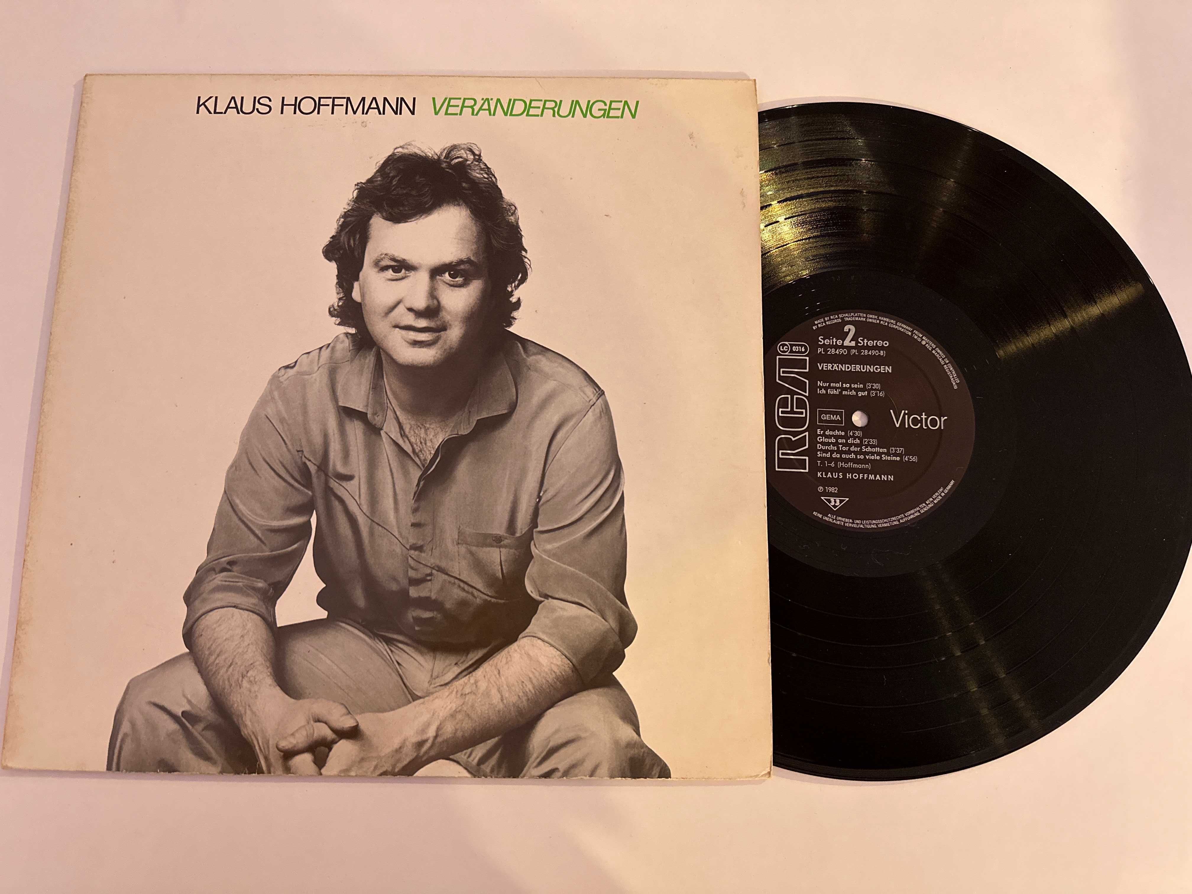 Klaus Hoffmann – Veränderungen LP Winyl (A-139/140)