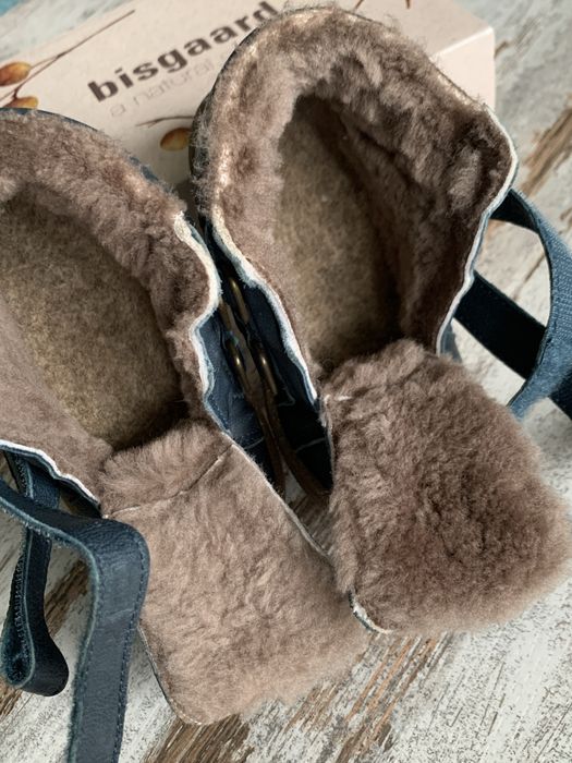 Buty kozaki zimowe Bisgaard r22 kobaltowe