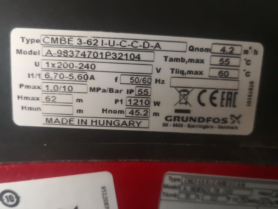 Zestaw stałego ciśnienia firmy Grundfos