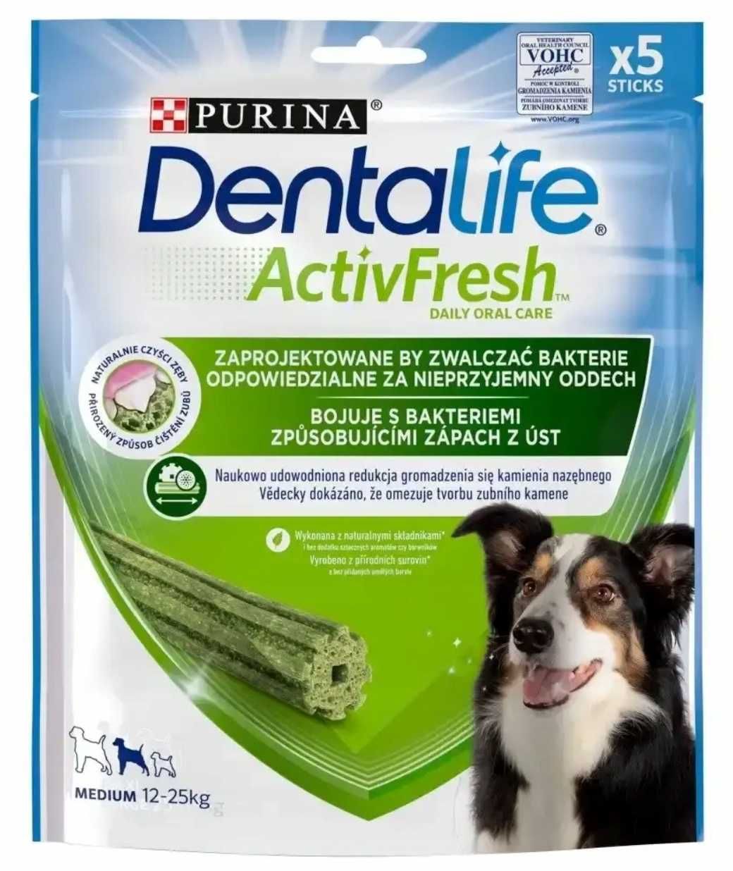 PURINA Dentalife Active Fresh Medium 115g Przysmak Dla Psa karma