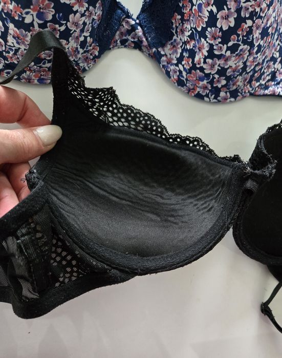 Biustonosz 3 sztuki H&M Lindex 70B komplet