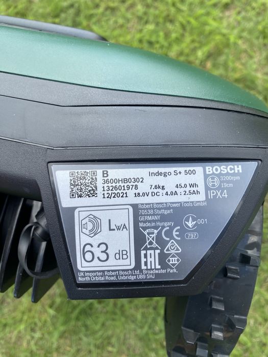 Robot koszący Bosch Indego S+500