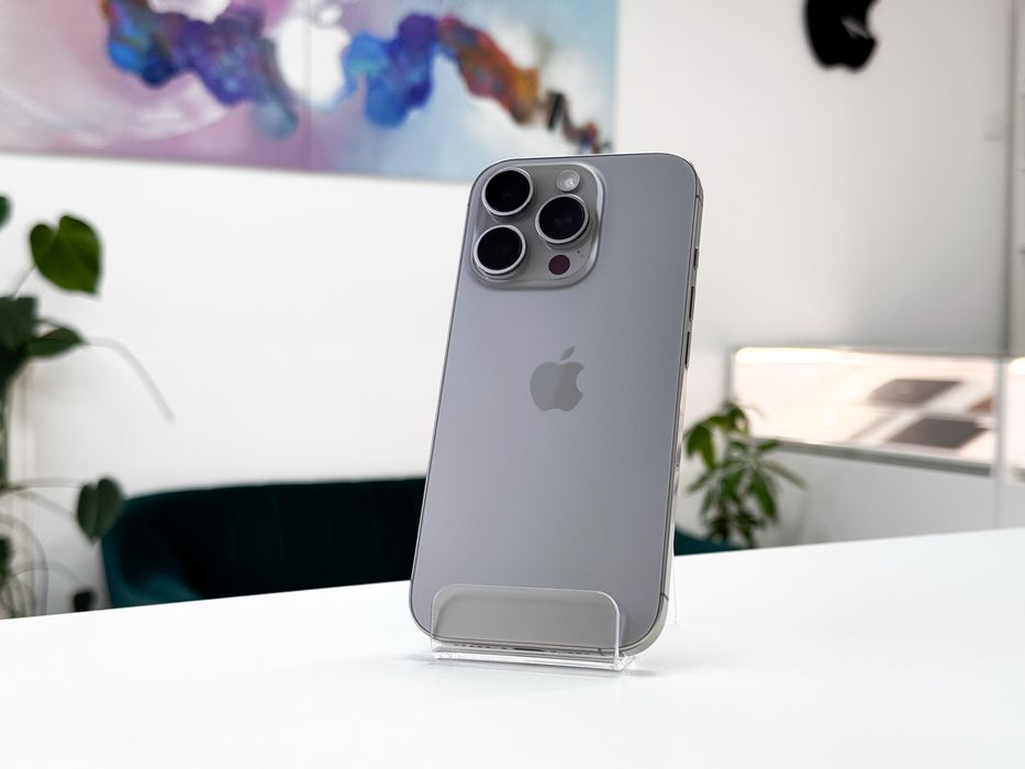 iPhone 16 Pro 128 GB Naturalny Tytan Jak Nowy Sklep Gwarancja Producen