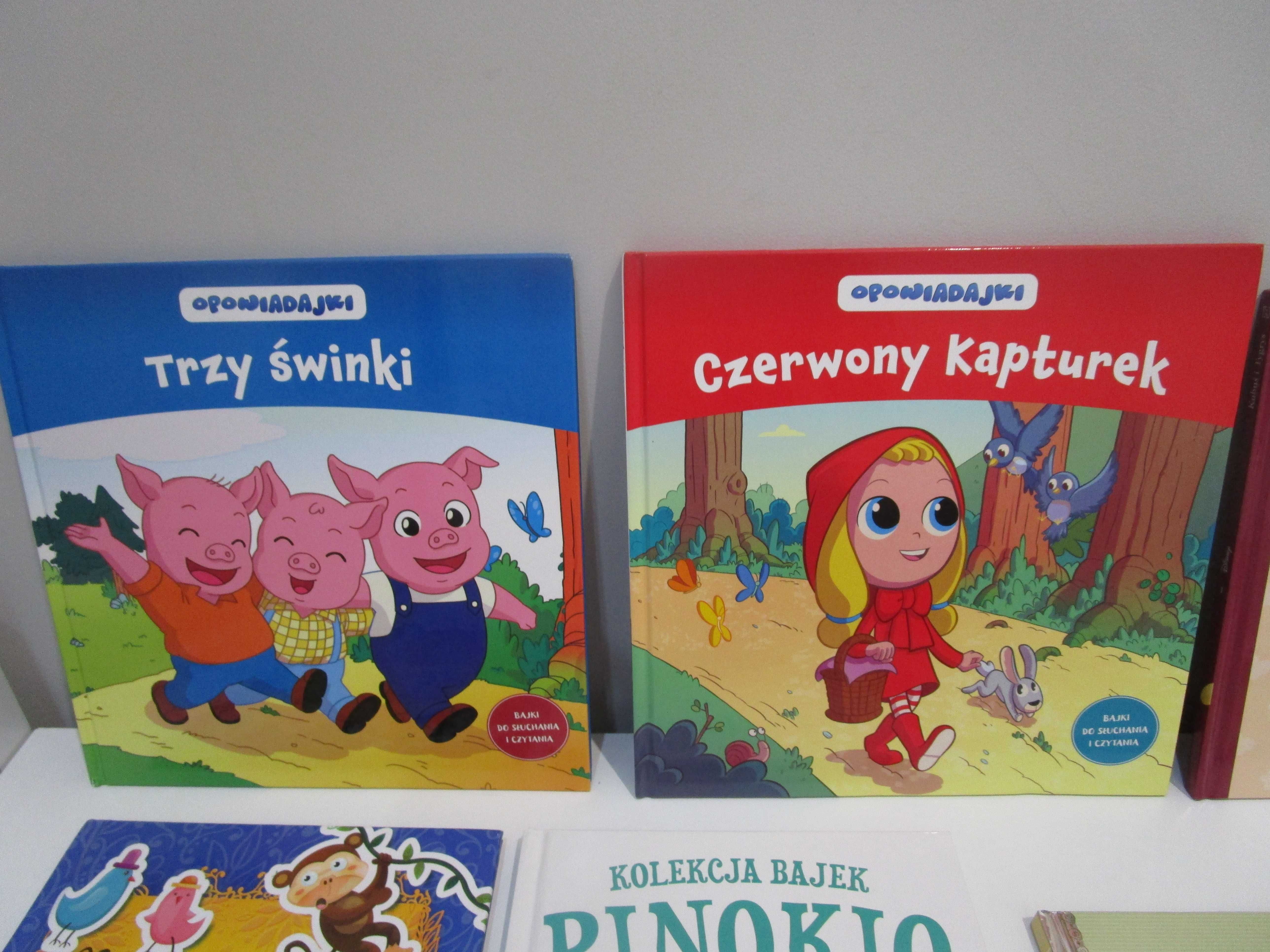 Zestaw 20 książek (Gucio, Mucha Fe Fe, Muminki,Peppa)