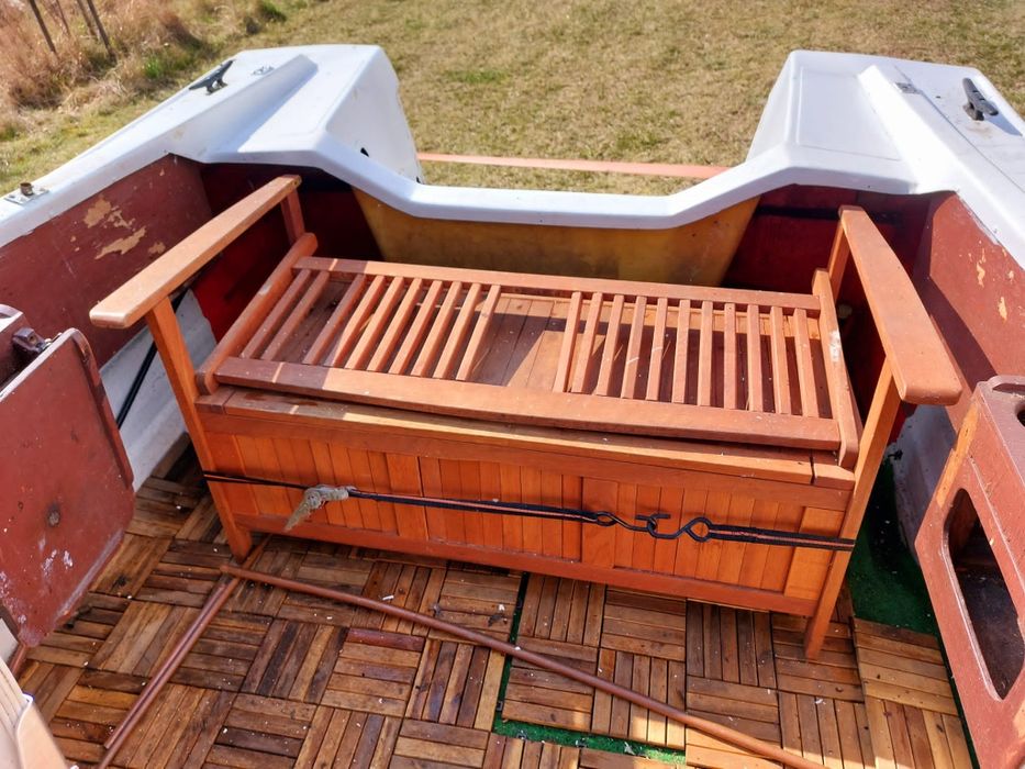 Łódź wędkarska plus silnik yamaha 5