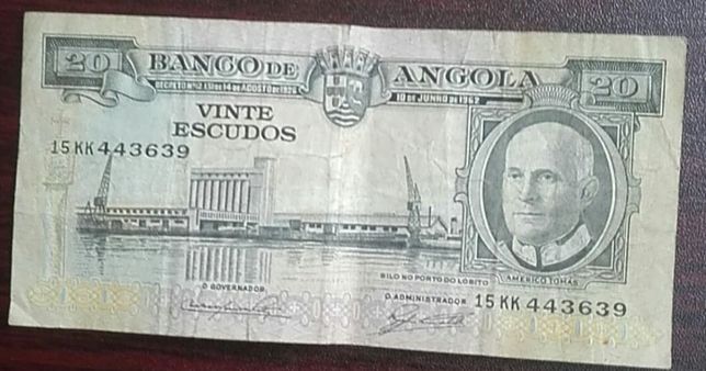 nota de 1962 de Angola