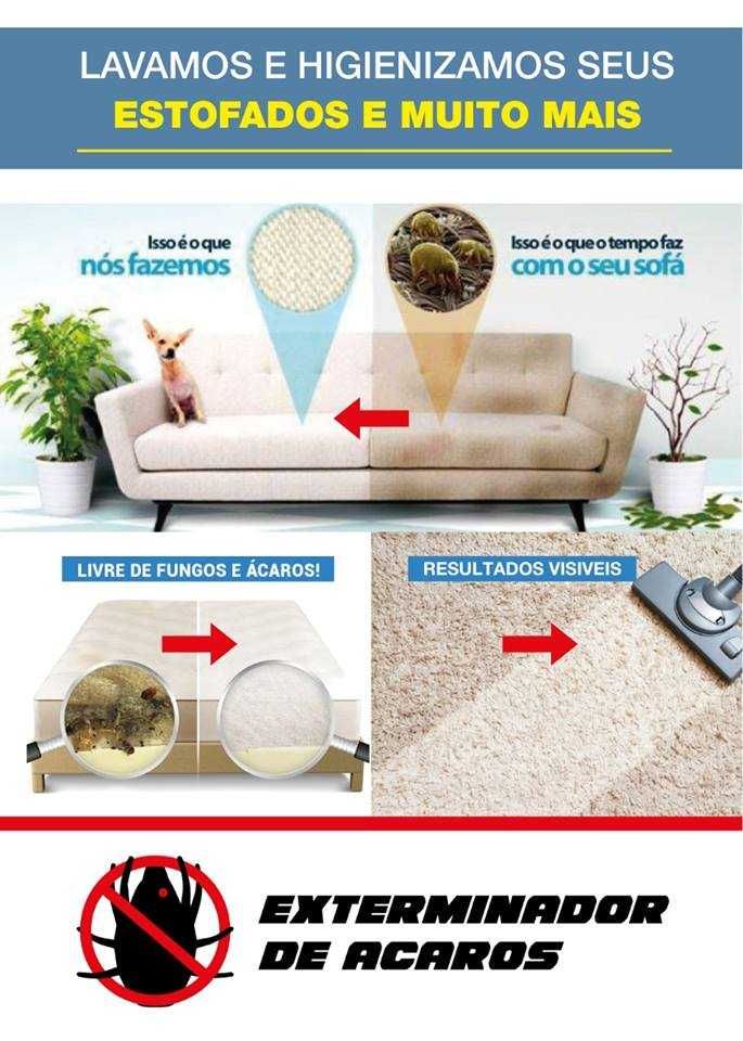 Limpeza de Sofa, tapete e colchão