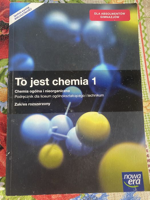 Podrecznik chemia rozszerzony klasa 1