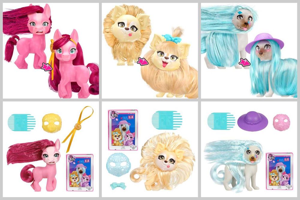 FAILFIX зверюшки 12818,12819,12820, уценка