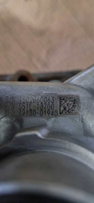 Turbo  Mazda 2 DJ CX3 2015 1.5d 105cv