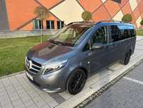 WYNAJEM BUS Mercedes Vito Tourer 8 osobowy LONG V-klasa Van Automat