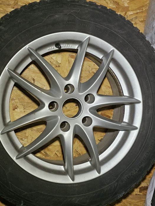 Alufelgi Lexus 7.0x16 ET40  5x114,3 mm Ronal komplet + opony zimowe