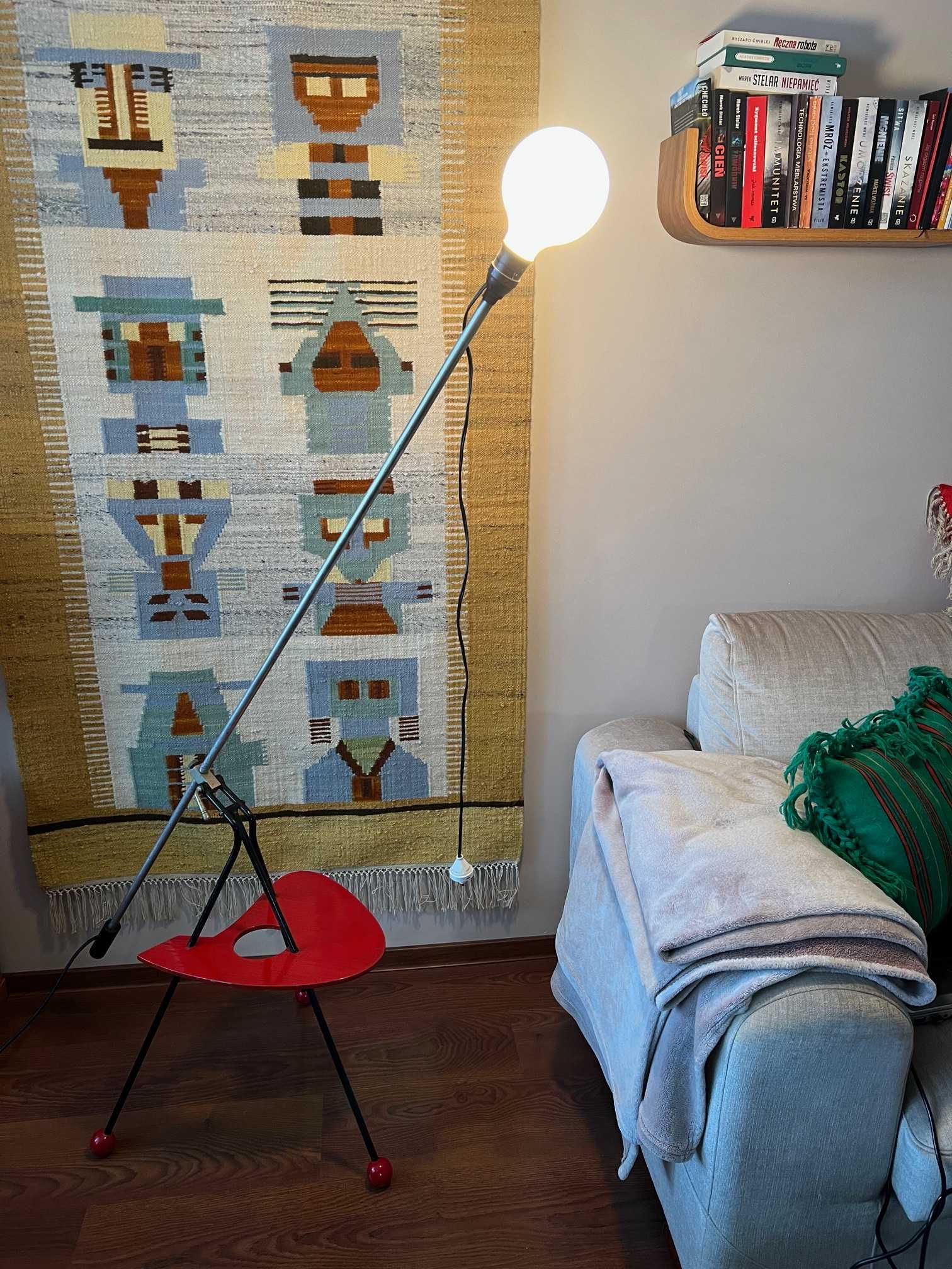 lampa stojąca prl Zootechnika, loft, modern, mid-century, lata 60